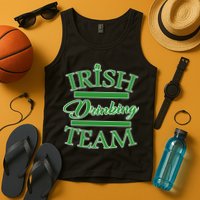 St Patrick's Day Irish Drinking Team Tank Top