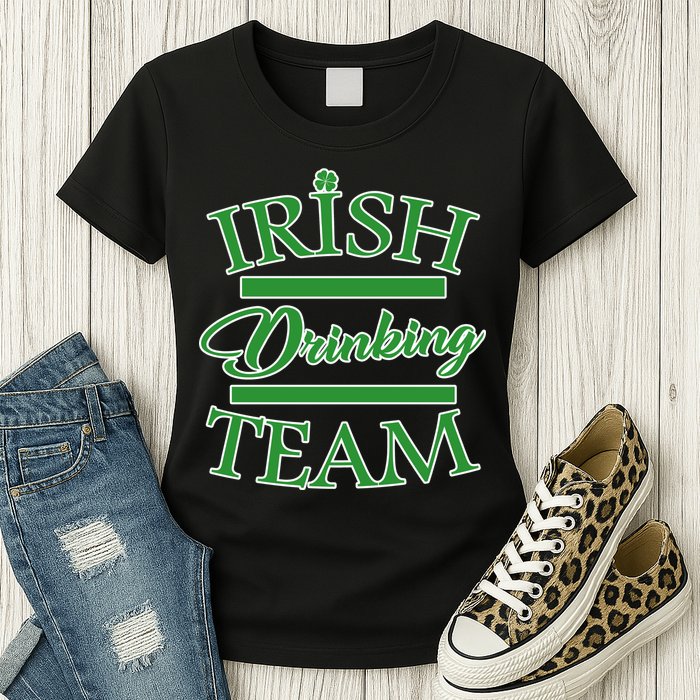 St Patrick's Day Irish Drinking Team Womens T-Shirt