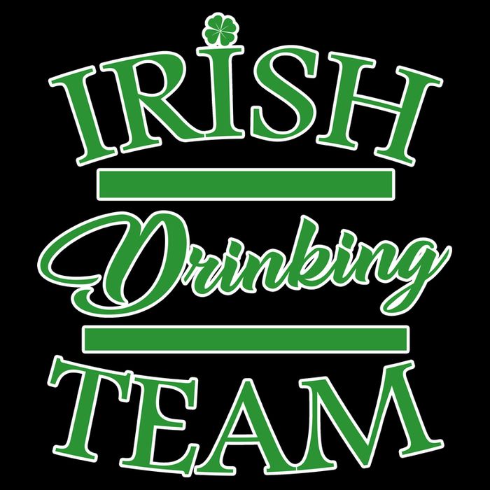 St Patrick's Day Irish Drinking Team Womens T-Shirt
