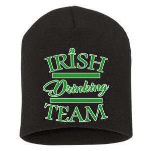 St Patrick's Day Irish Drinking Team Short Acrylic Beanie