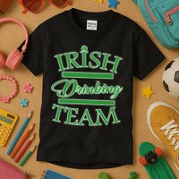 St Patrick's Day Irish Drinking Team Kids T-Shirt