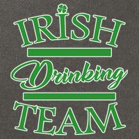 St Patrick's Day Irish Drinking Team Cotton Canvas Backpack