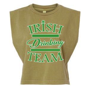 St Patrick's Day Irish Drinking Team Garment-Dyed Women's Muscle Tee