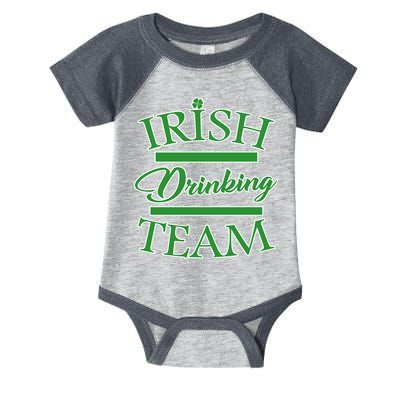 St Patrick's Day Irish Drinking Team Infant Baby Jersey Bodysuit