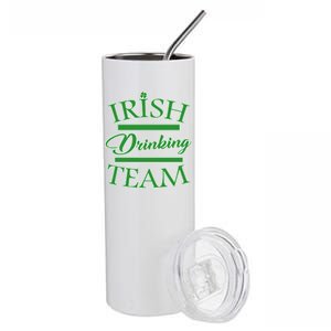 St Patrick's Day Irish Drinking Team Stainless Steel Tumbler