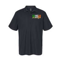 St Patricks Day Irish Enough Softstyle Adult Sport Polo