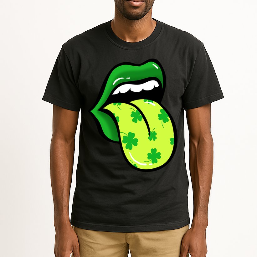 St Patricks Day Irish Lips Tall T-Shirt