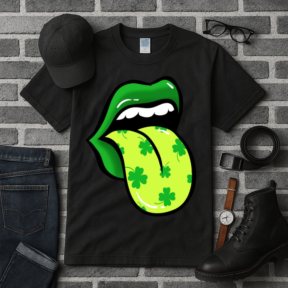 St Patricks Day Irish Lips Tall T-Shirt