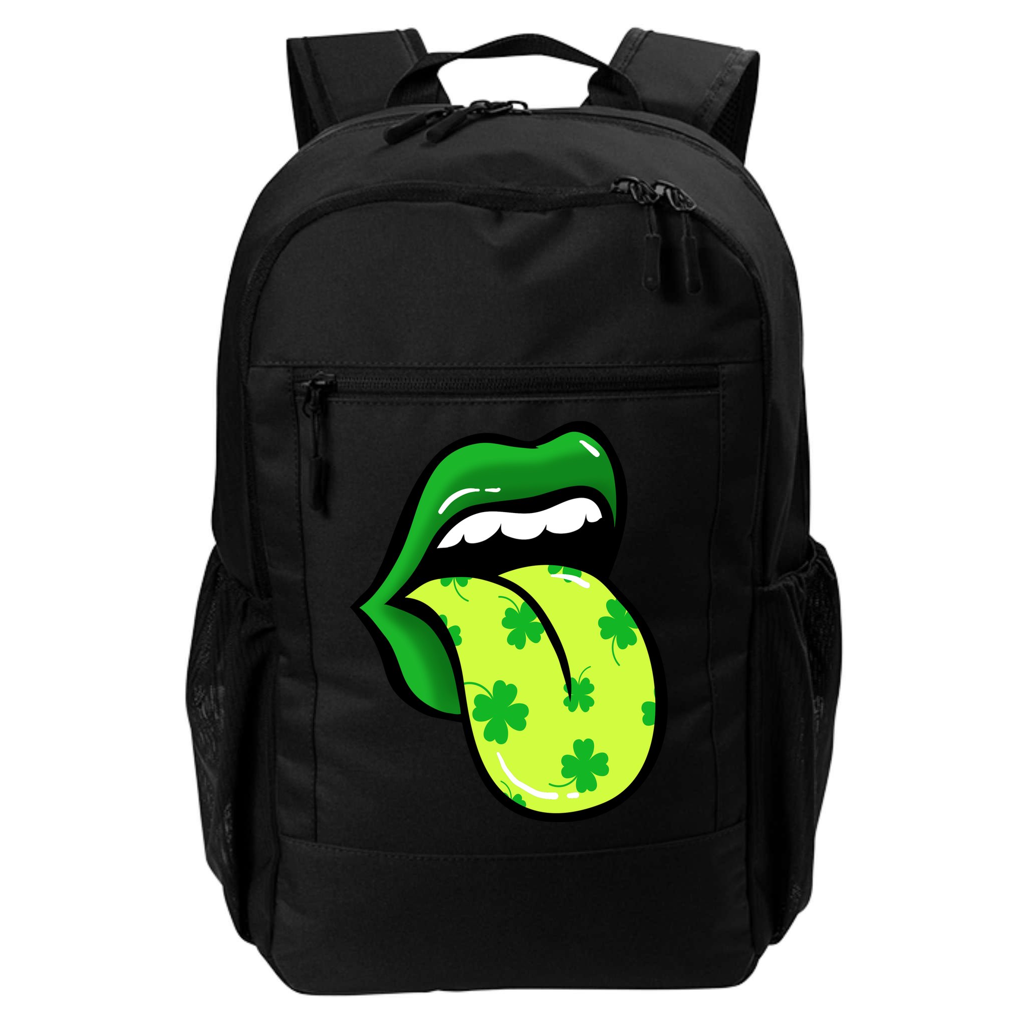 St Patricks Day Irish Lips Backpack