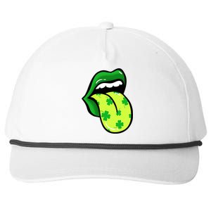 St Patricks Day Irish Lips Snapback Five-Panel Rope Hat