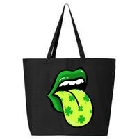 St Patricks Day Irish Lips 25L Jumbo Tote