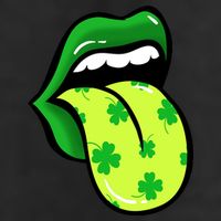 St Patricks Day Irish Lips 25L Jumbo Tote
