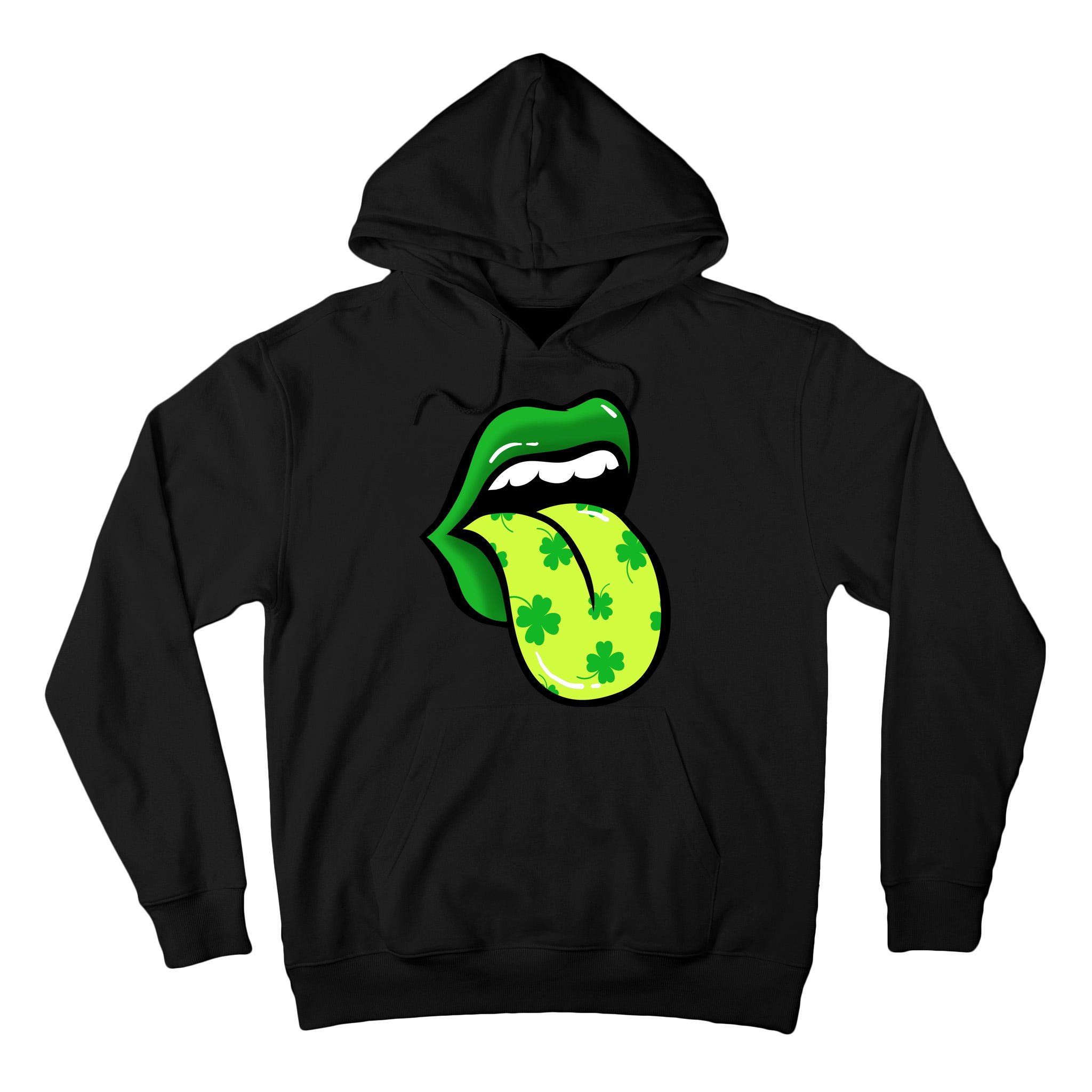 St Patricks Day Irish Lips Tall Hoodie