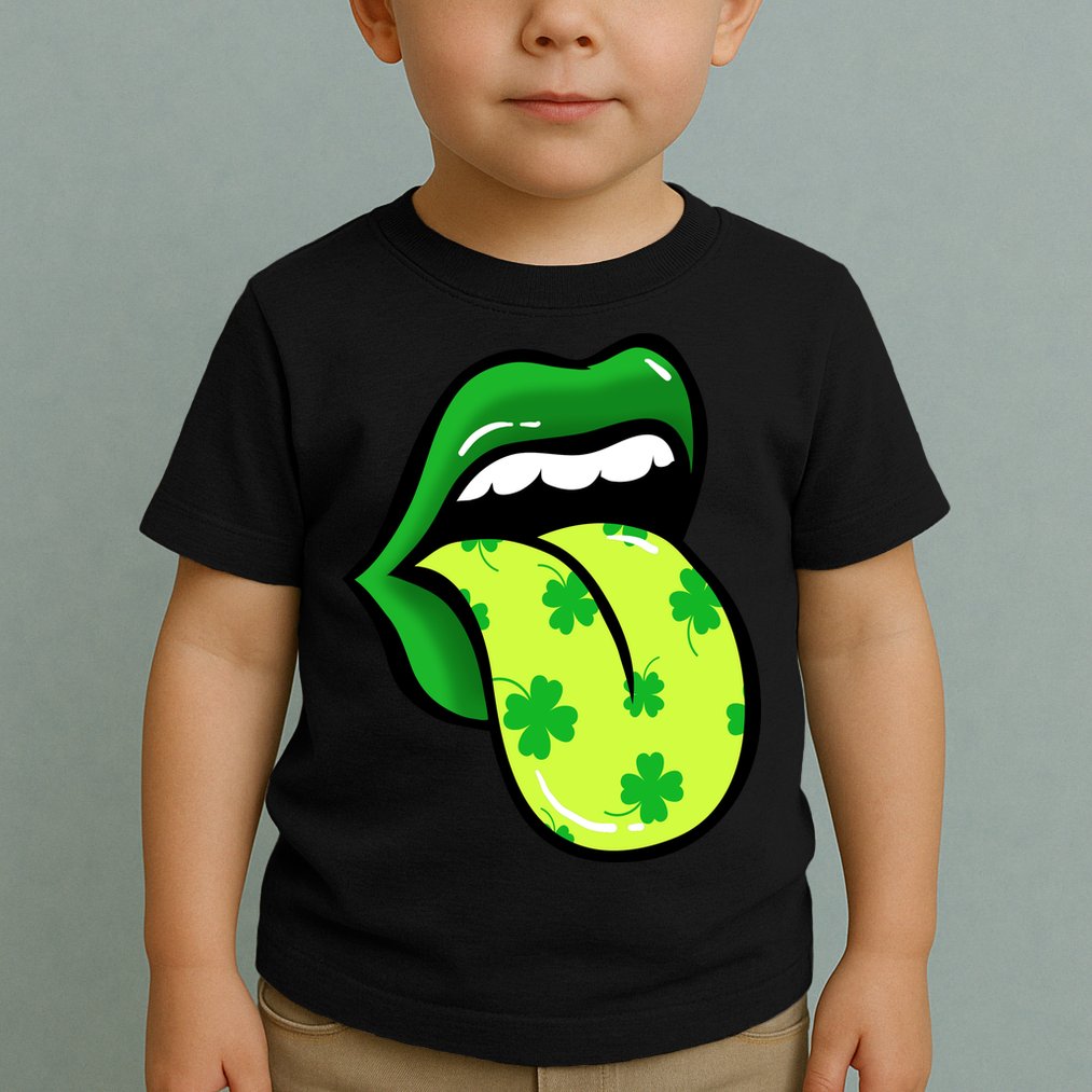 St Patricks Day Irish Lips Toddler T-Shirt