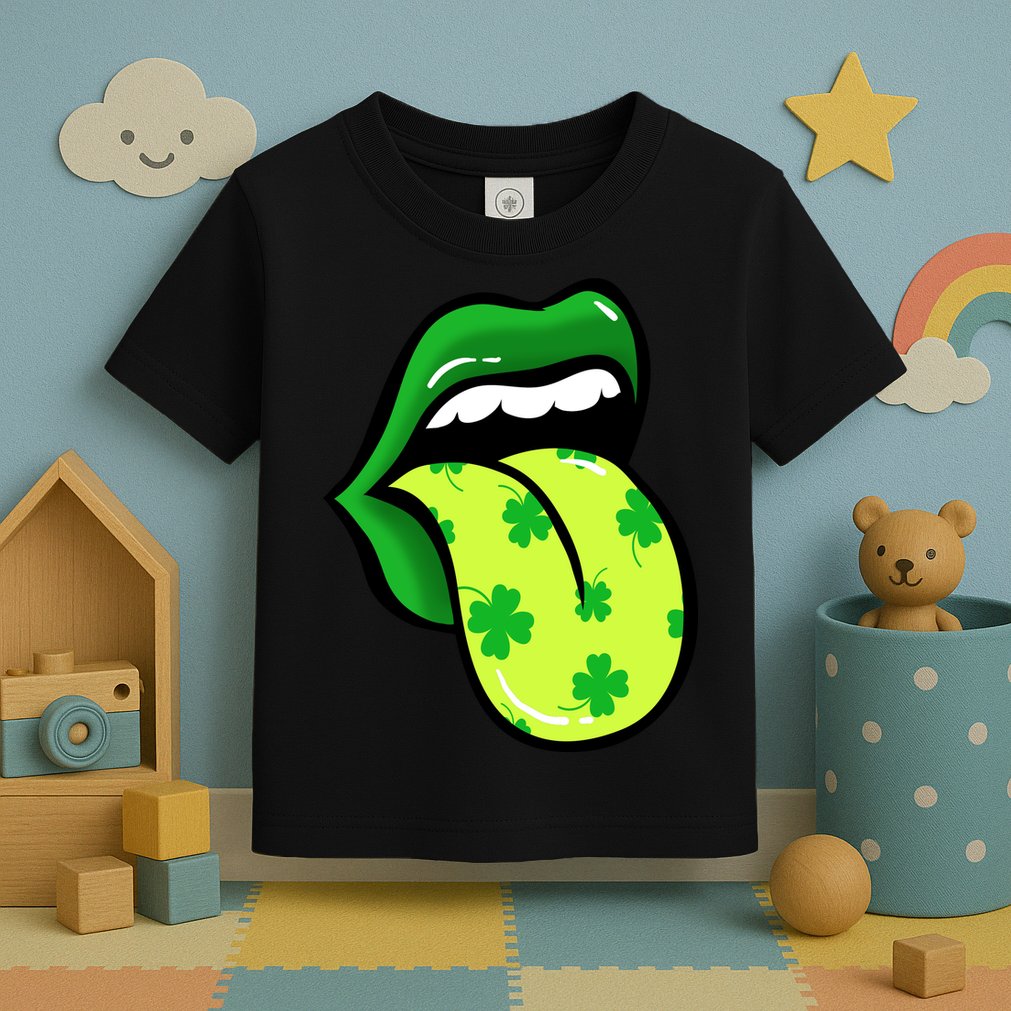 St Patricks Day Irish Lips Toddler T-Shirt