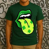 St Patricks Day Irish Lips T-Shirt