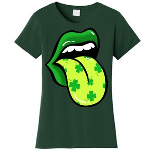 St Patricks Day Irish Lips Women's T-Shirt