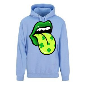 St Patricks Day Irish Lips Unisex Surf Hoodie