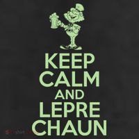 St Patrick's Day Keep Calm And Lepre Chaun  Cool Comfort Performance Bucket Hat