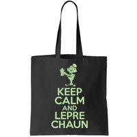 St Patrick's Day Keep Calm And Lepre Chaun  Bag