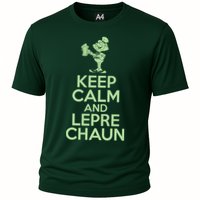 St Patrick's Day Keep Calm And Lepre Chaun  Performance Shirt