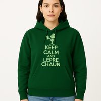 St Patrick's Day Keep Calm And Lepre Chaun  Hoodie