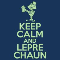 St Patrick's Day Keep Calm And Lepre Chaun  Infant Baby Jersey Bodysuit