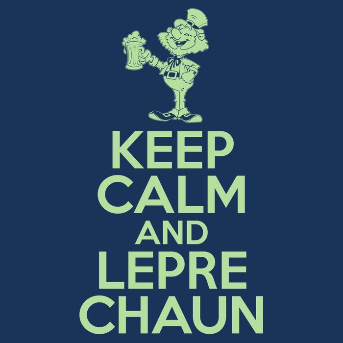 St Patrick's Day Keep Calm And Lepre Chaun  Infant Baby Jersey Bodysuit