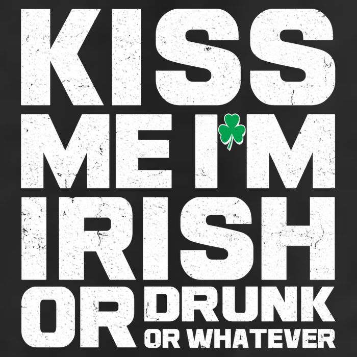 St Patrick's Day Kiss Me I'm Irish Or Drunk Or Whatever Golf Towel