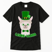 St Patrick's Day Lepre-Llama Tall T-Shirt