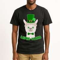 St Patrick's Day Lepre-Llama Tall T-Shirt