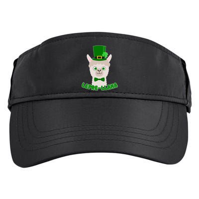 St Patrick's Day Lepre-Llama Adult Drive Performance Visor