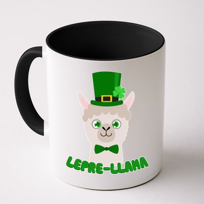 St Patrick's Day Lepre-Llama Mug