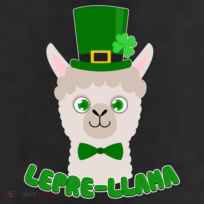 St Patrick's Day Lepre-Llama 11oz C Handle Ceramic Mug