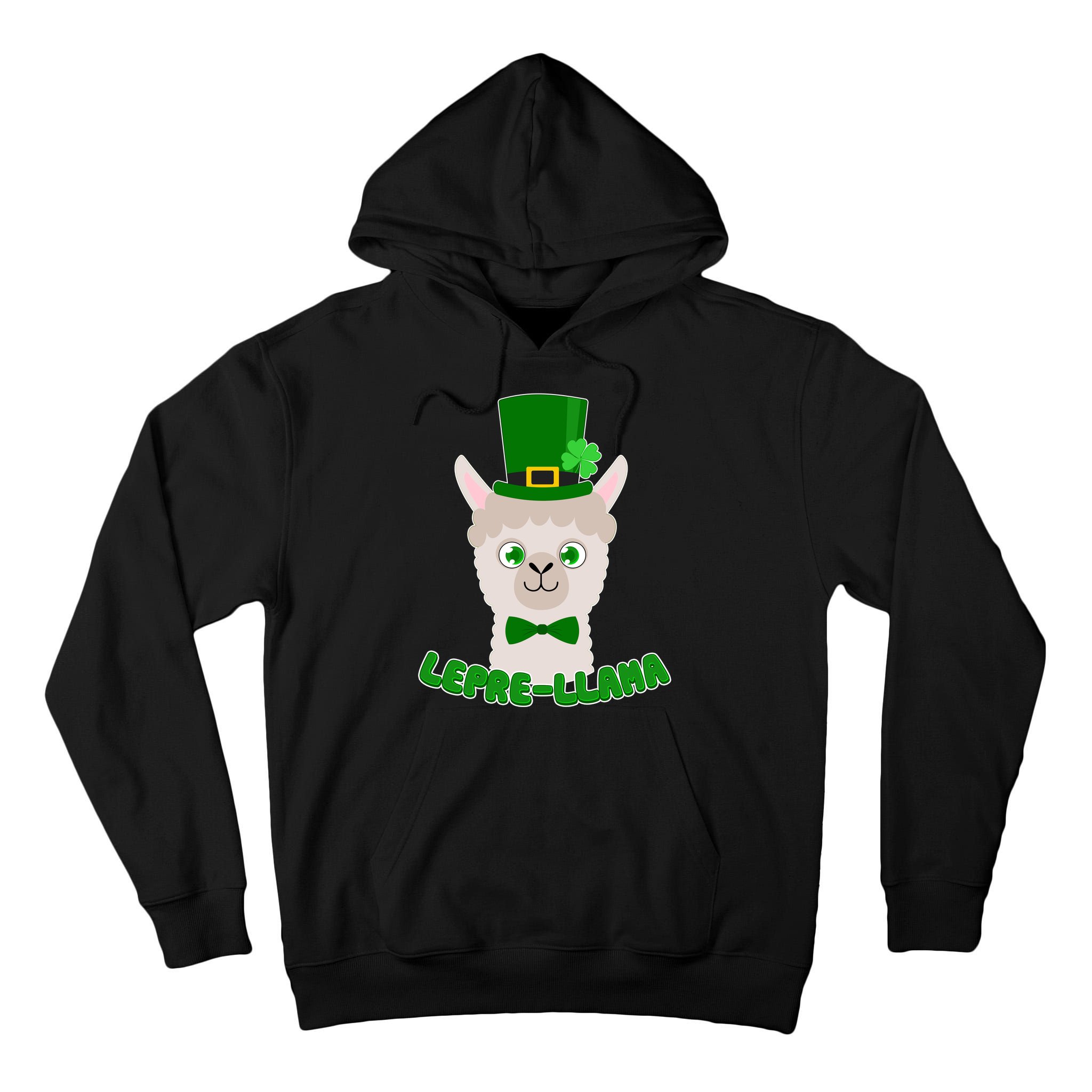 St Patrick's Day Lepre-Llama Tall Hoodie