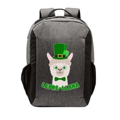 St Patrick's Day Lepre-Llama Vector Backpack