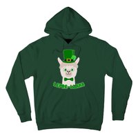 St Patrick's Day Lepre-Llama Hoodie