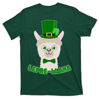 St Patrick's Day Lepre-Llama T-Shirt