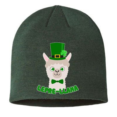 St Patrick's Day Lepre-Llama Sustainable Beanie