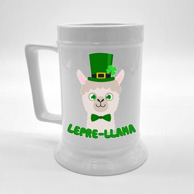 St Patrick's Day Lepre-Llama Beer Stein