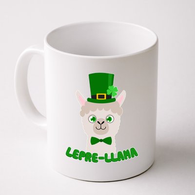 St Patrick's Day Lepre-Llama Coffee Mug