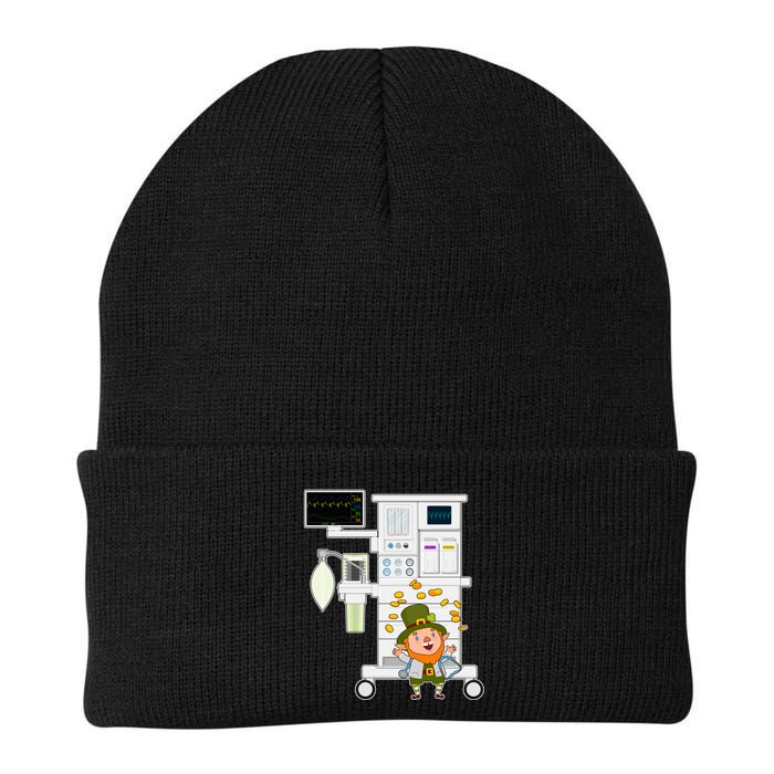 St Patrick's Day Leprechaun Anesthesia Machine Beanie