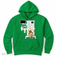 St Patrick's Day Leprechaun Anesthesia Machine Hoodie