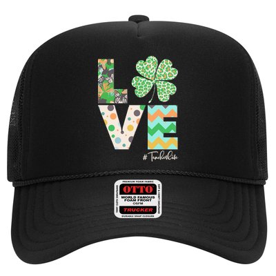 St Patrick's Day Love Teacher Life  Trucker Hat