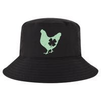St Patrick's Day Lucky Shamrock Clover Chicken Cool Comfort Performance Bucket Hat