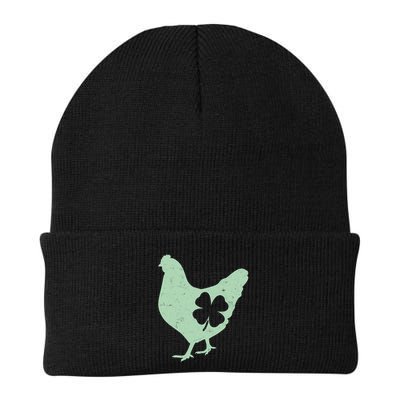 St Patrick's Day Lucky Shamrock Clover Chicken Beanie