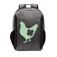 St Patrick's Day Lucky Shamrock Clover Chicken Vector Backpack