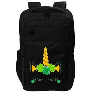 St Patrick's Day Lucky Unicorn Impact Tech Backpack