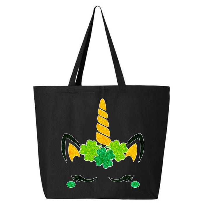 St Patrick's Day Lucky Unicorn 25L Jumbo Tote