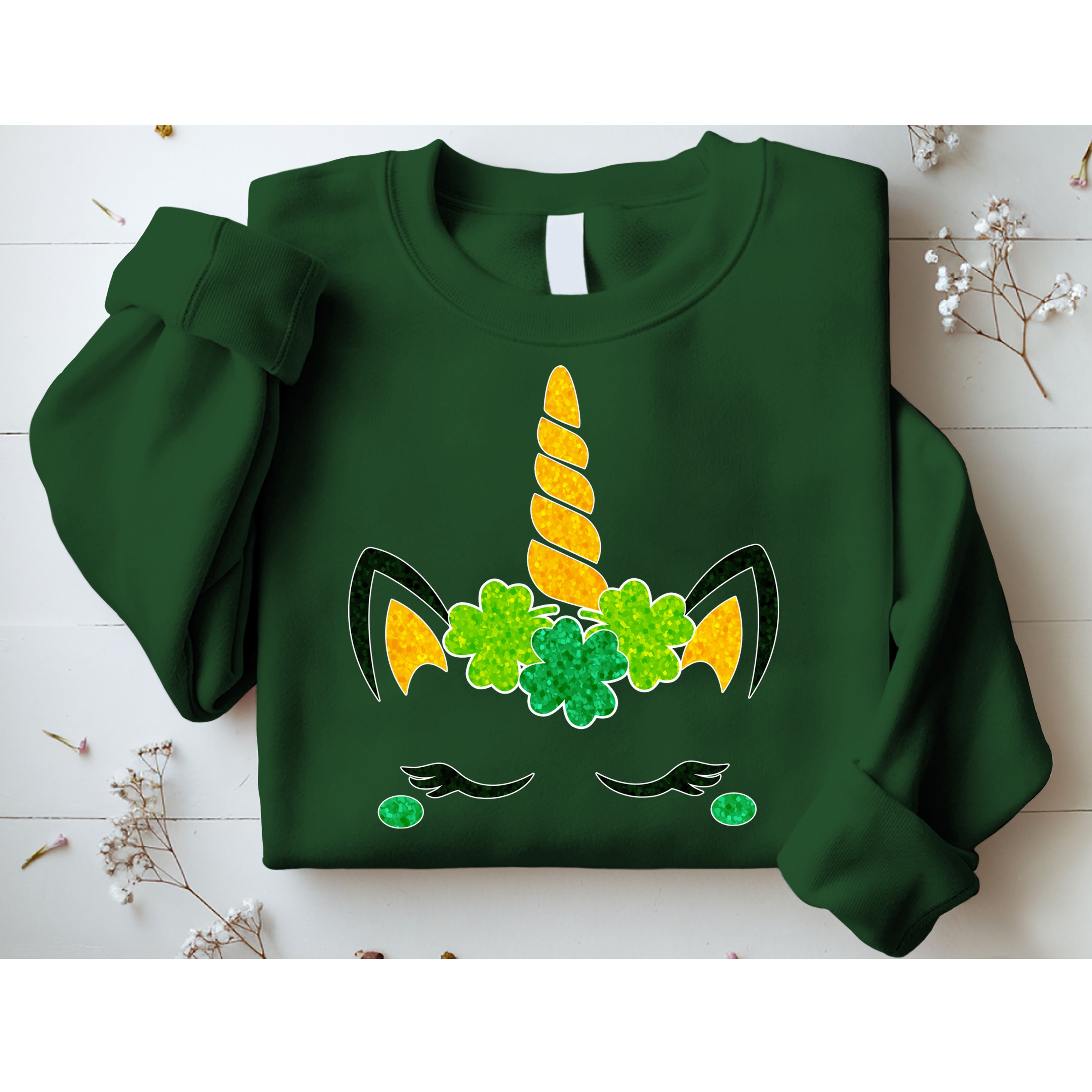 St Patrick's Day Lucky Unicorn Sweatshirt